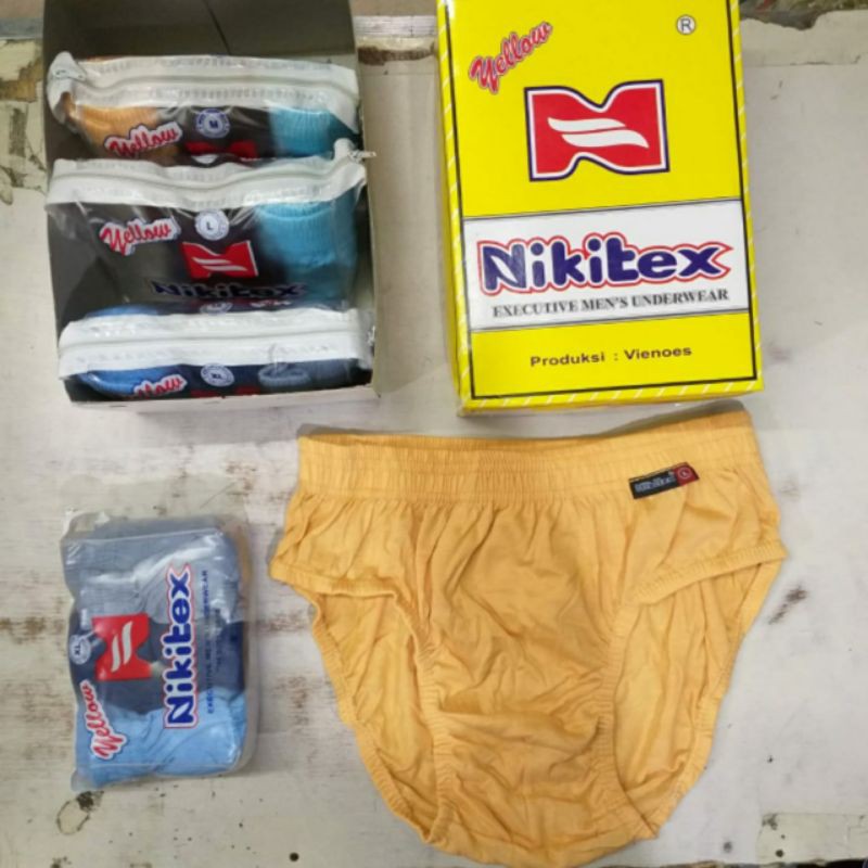 Celana Dalam Pria Nikitex Yellow