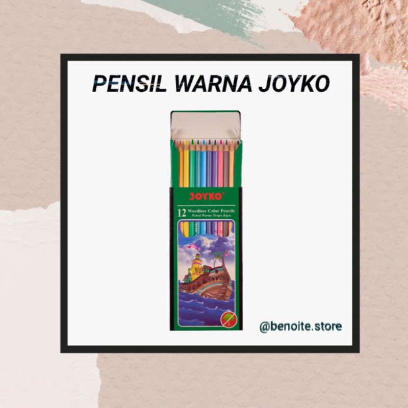

pensil warna joyko isi 12