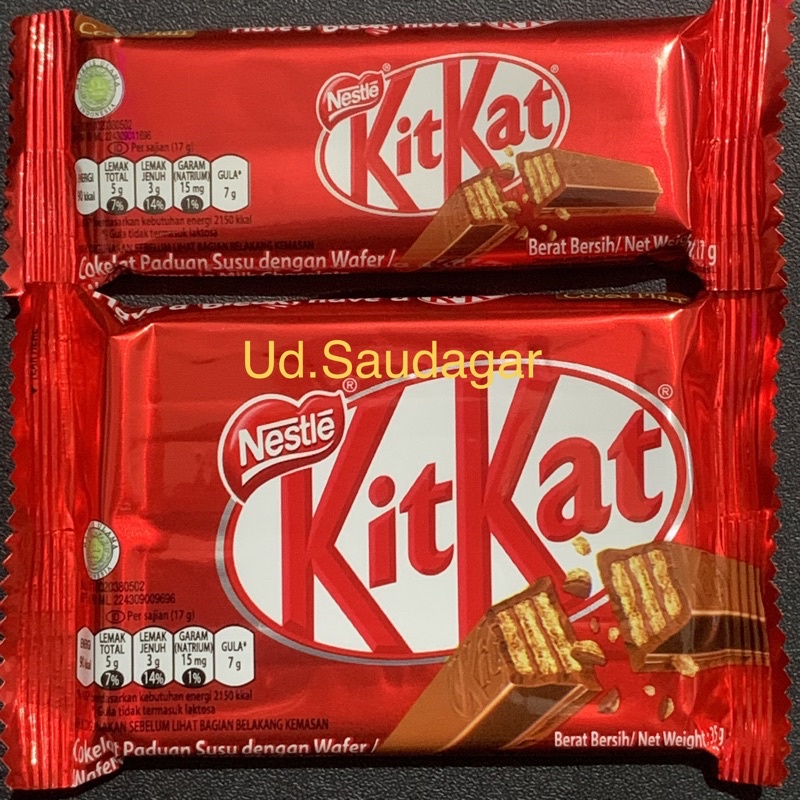 

Kit Kat Nestle Kitkat Wafer Coklat 4F / 2F