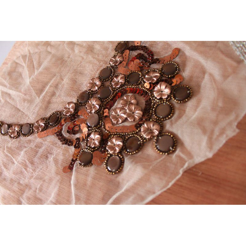 payet rangkai leher/payet rangkai dada