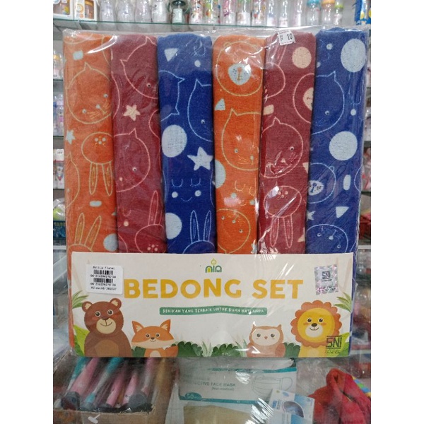 Nia Bedong Bayi Jumbo ISi 6 Pcs Motif Cantik