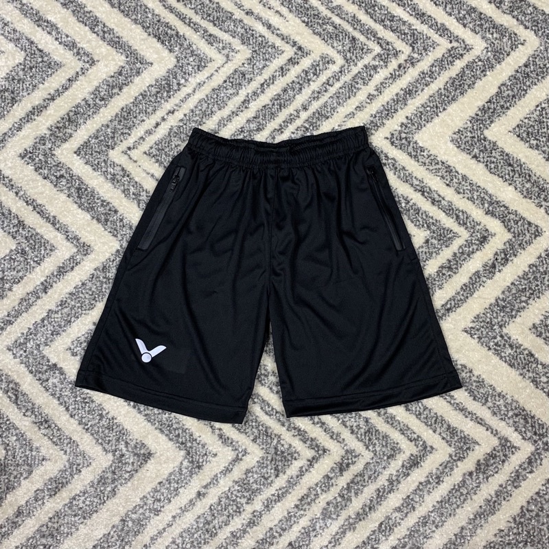 Celana pendek bulutangkis badminton pria/wanita bawahan olahraga running sepeda futsal gym fitnes-01 PUTIH VT