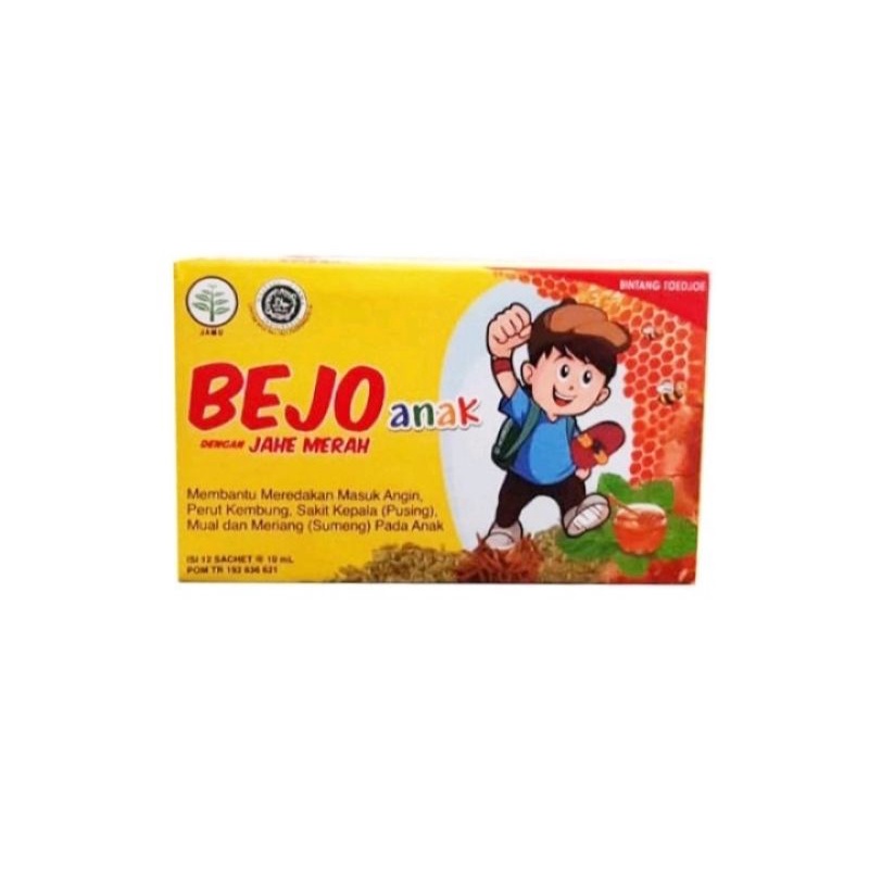 bejo jahe merah // bejo anak sachet untuk masuk angin