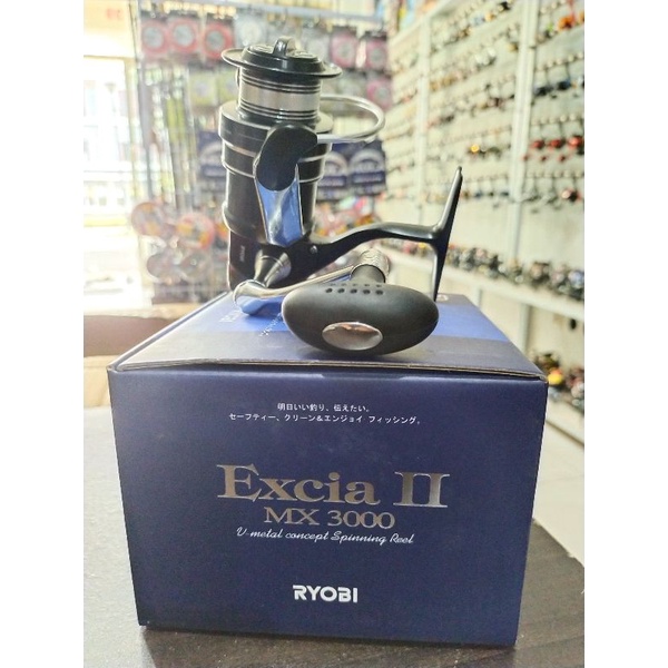 reel ryobi excia II MX 3000