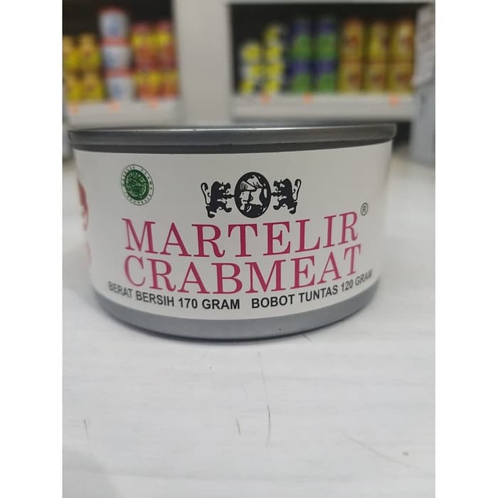 MARTELIR CRABMEAT / DAGING KEPITING KALENG 170 gram