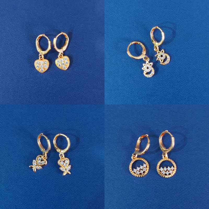 anting dewasa, perhiasan xuping cantik