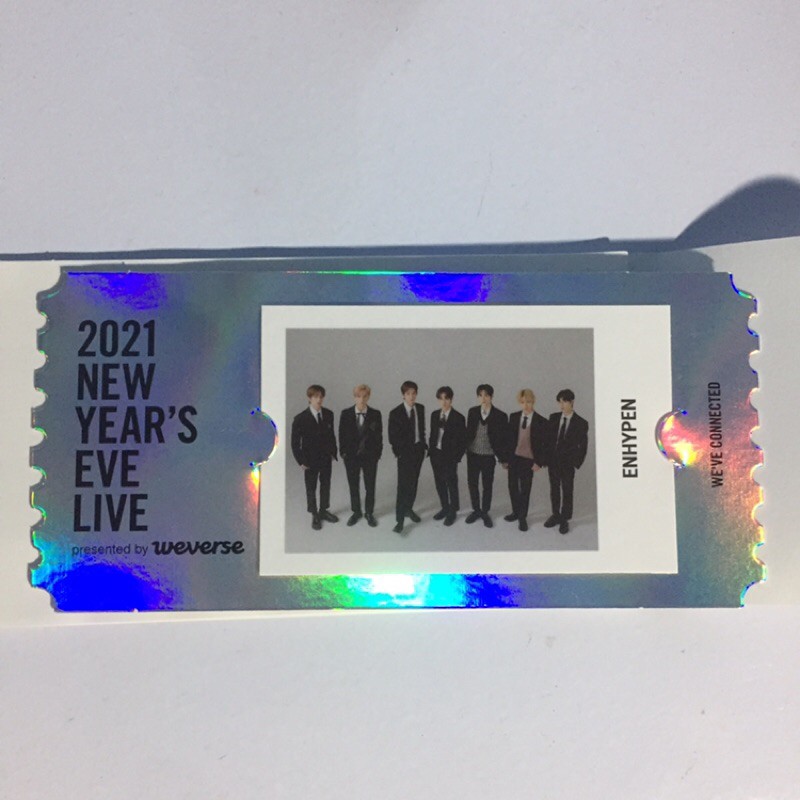 [ENHYPEN] SPECIAL TICKET NYEL 2021