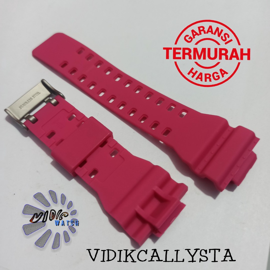 STRAP CASIO  / TALI CASIO GSHOCK GA GAC GD GDF 100 110 120 300 100C G GD GR GW 8900 PREMIUM PINK