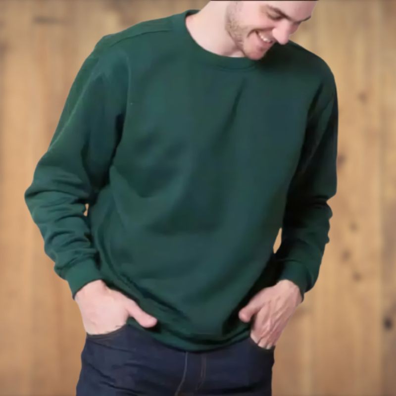 Basic sweater Polos Pria Wanita | Sweater Polos murah