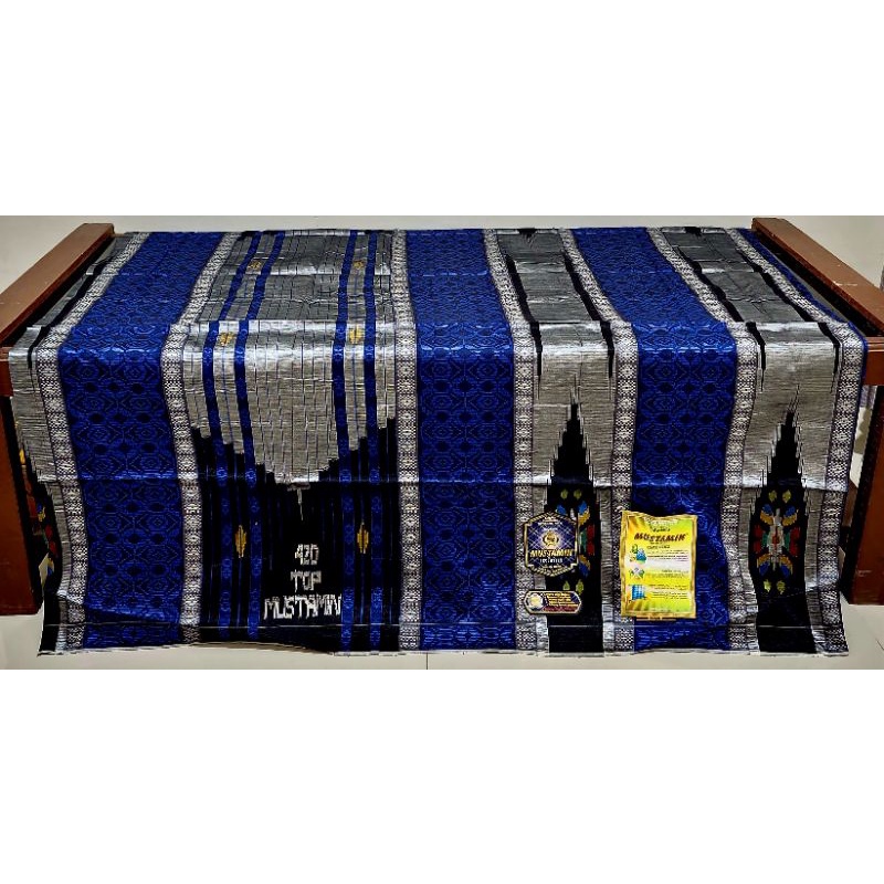 Sarung tenun Mustamin 420 full sutra sekelas bs sgf sgt lamiya mulia