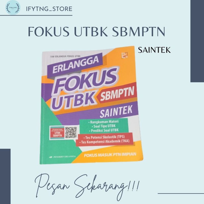 Buku Fokus UTBK SBMPTN Saintek 2022