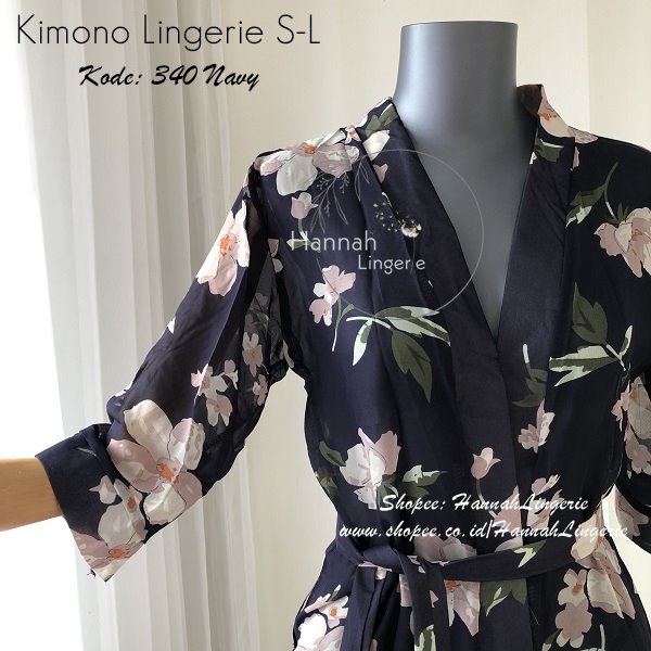 Lingerie Kimono S M L Baju Tidur Seksi Lingerie Transparan Lingerie Wanita Baju Malam Pertama // 340