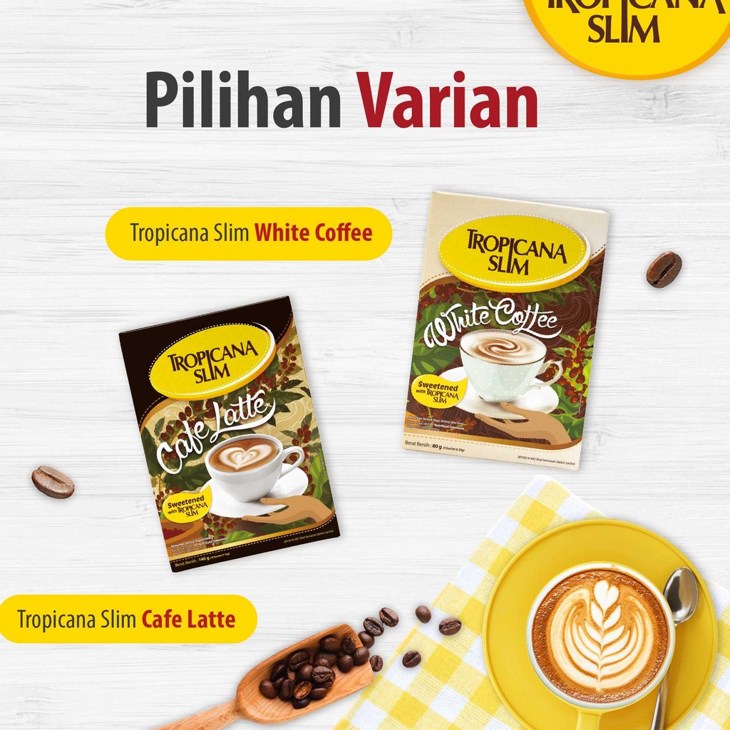 

JO Tropicana Slim White Coffee x 3 Pcs RL8 Ready Stok