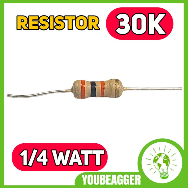 Resistor 30K ohm 1/2 watt