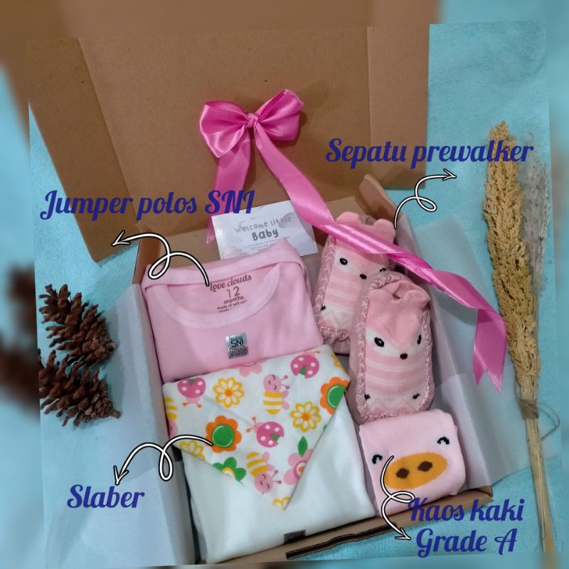 GIFT SET LAHIRAN BAYI | SETELAN ANAK BAYI | KADO BAYI LAHIRAN | HAMPERS BABY NEWBORN | KADO BAYI MURAH
