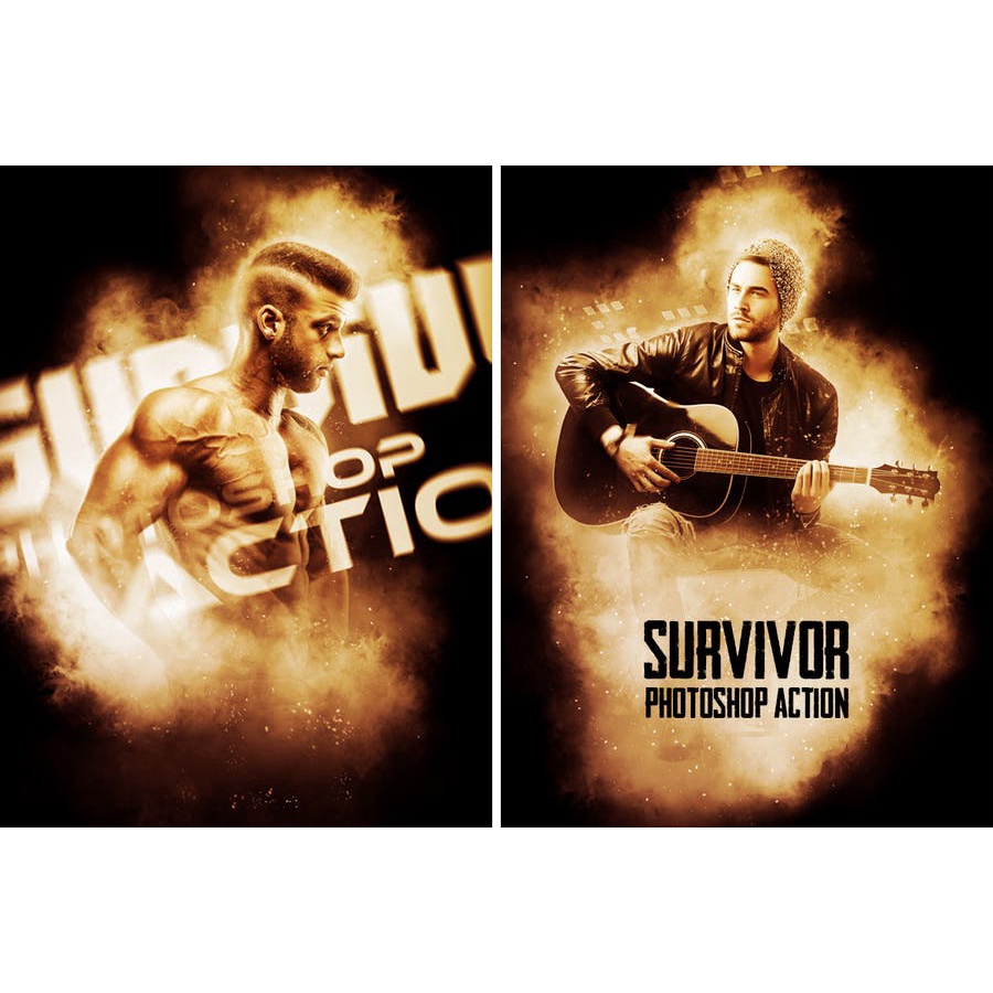 Survivor - Photoshop Action