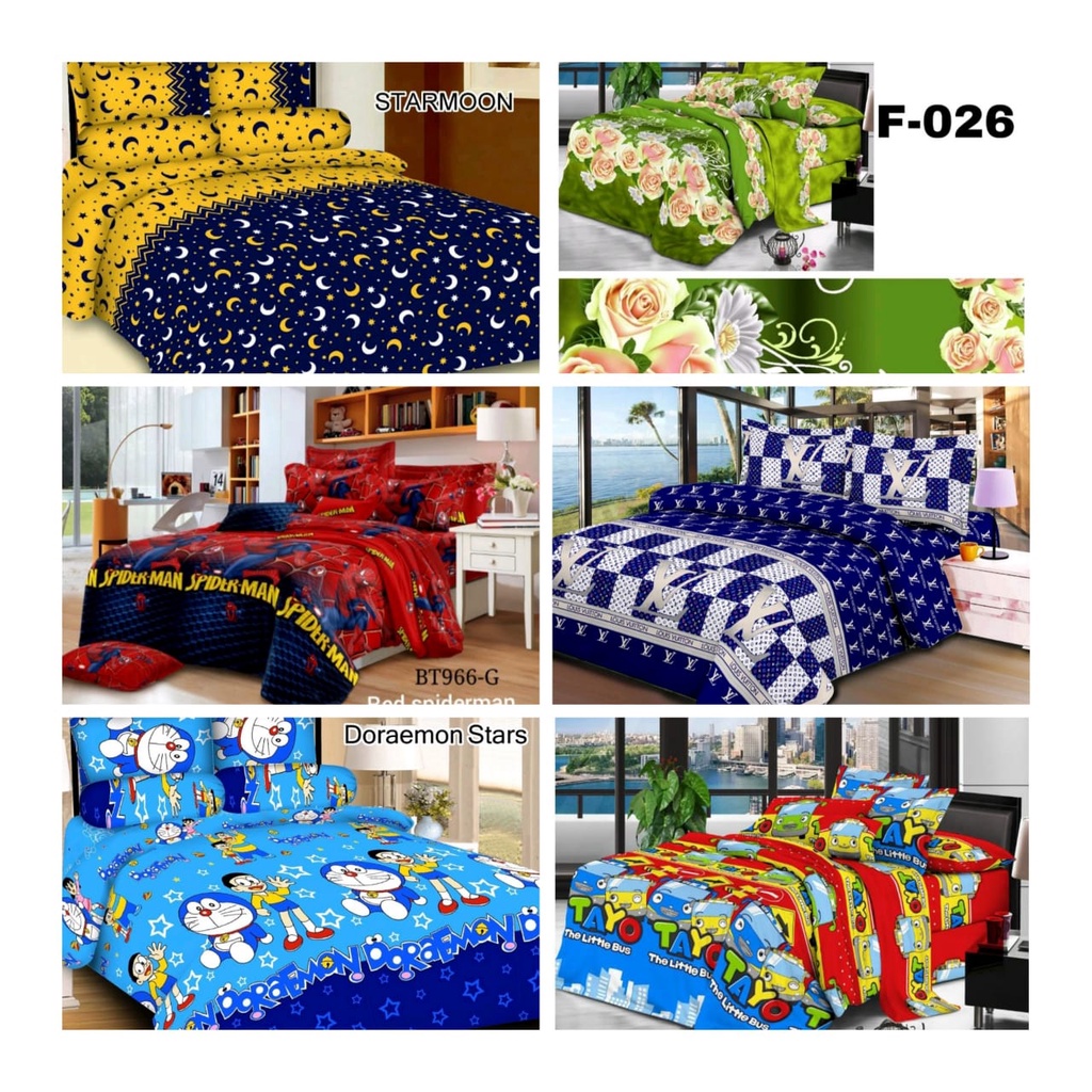 Sprei Bonita King size / Sprei Motifnya BONITA / Sprei Home made