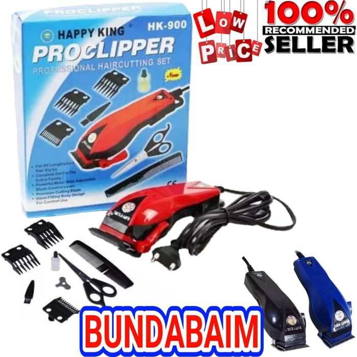 HAPPY KING HK-900 / ALAT CUKUR RAMBUT HK900