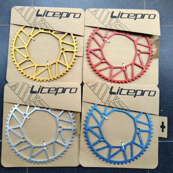 Chainring LITEPRO NARROW Wide 56T BCD 130 mm