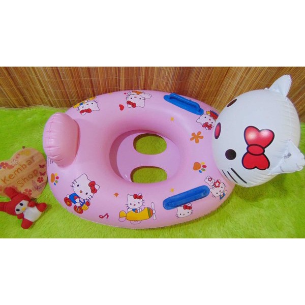 Baby Boat Anak Karakter hello kitty Ban Renang Pelampung Anak alat belajar renang