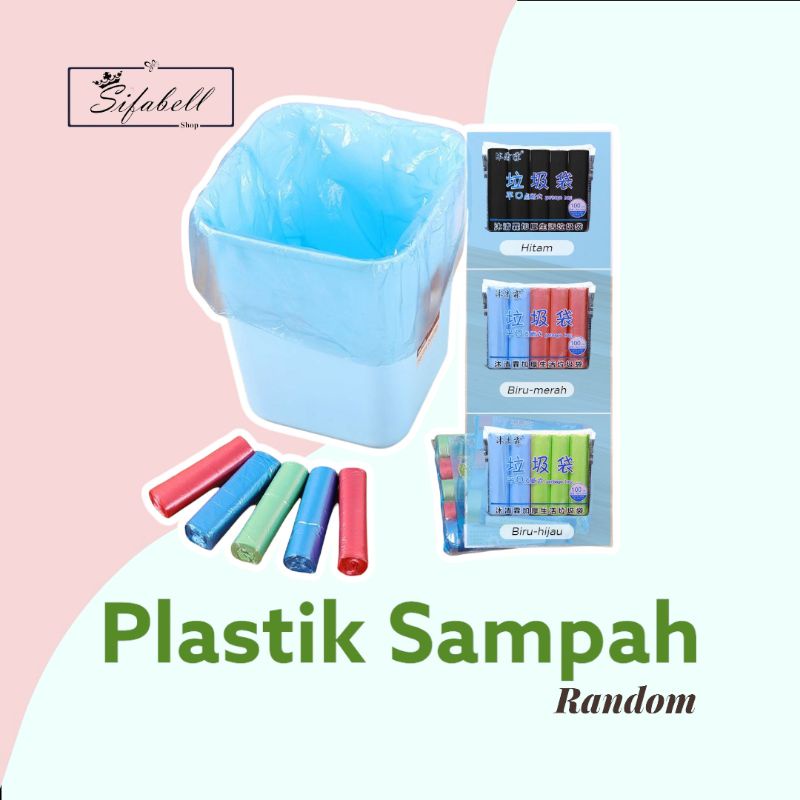 Trash Bag Kantong Plastik Sampah Tas Kresek Warna