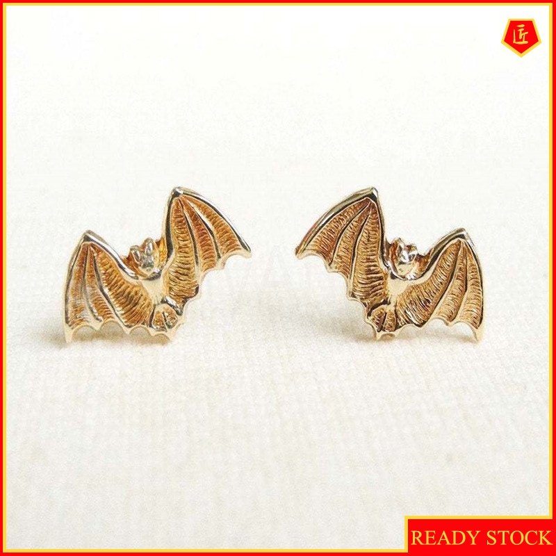 [Ready Stock]Halloween Series Vampire Bat Stud Earrings