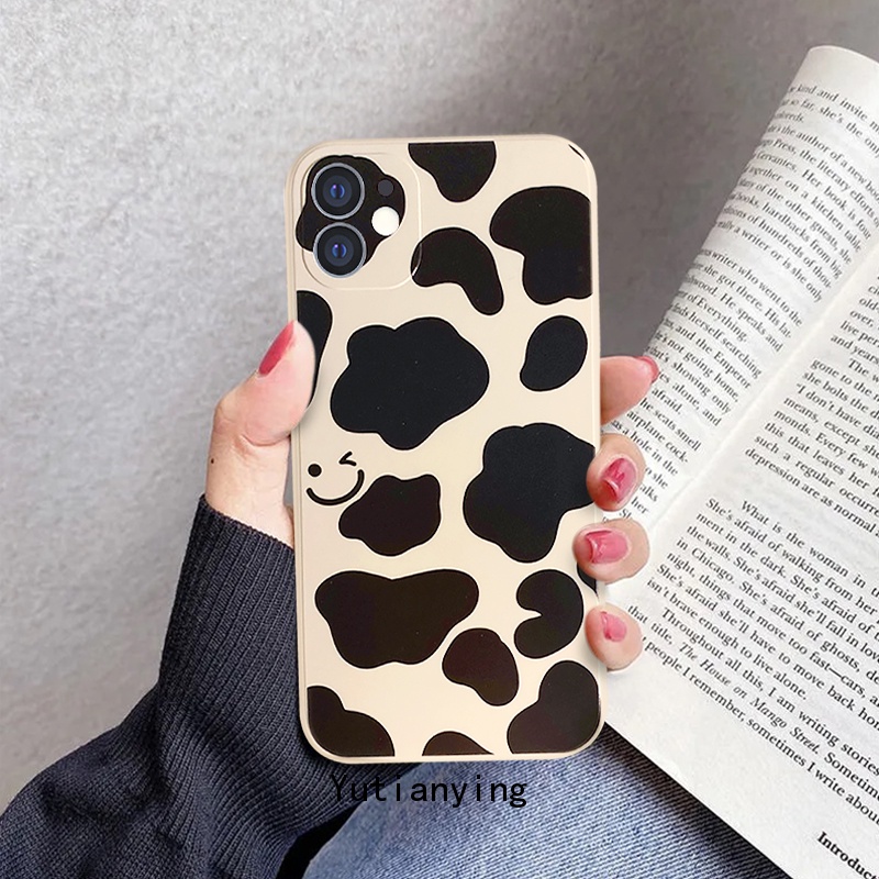 Leopard Print Soft Case For Infinix Hot 11 11s 9 10 Play 10T 10S 10 Lite Note 8 Infinix Smart 5 6 Smily Silicone Back Cover