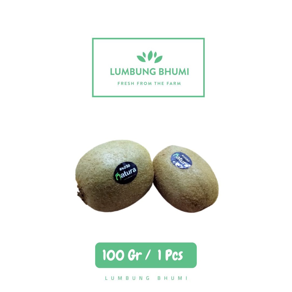 

Lumbung Bhumi - Kiwi Hijau 100 Gr ( Buah Curah )