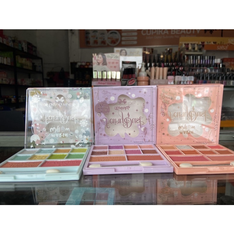 [po] [ petak bukan lonjong ] - marshwillow pallete fairy dust / marshwillow pallete eyeshadow