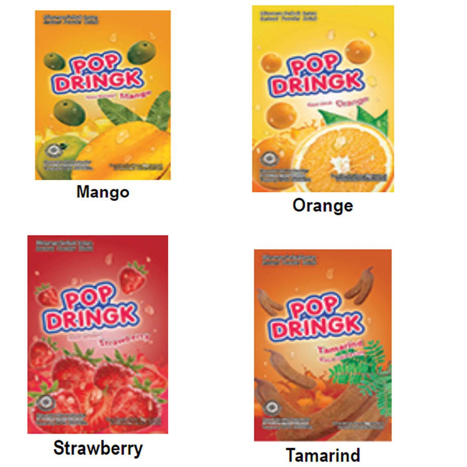 Jual Pop Drink minuman serbuk (1renceng = 10 sachet)
