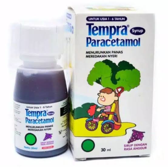 Tempra 30 ml Syrup Turun Panas ORIGINAL-BPOM