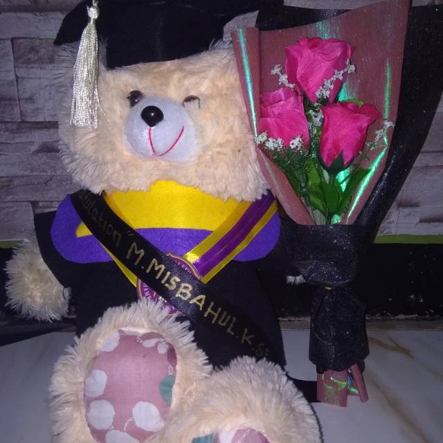 Boneka wisuda jumbo
