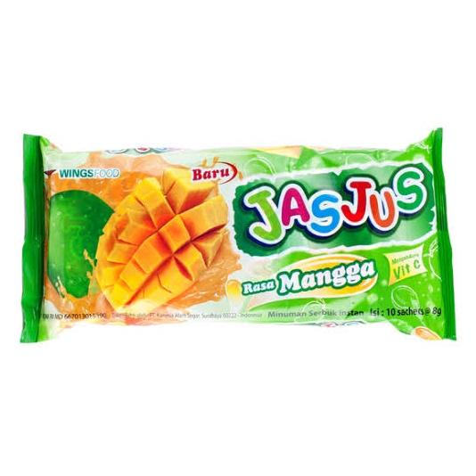 

Promo Awal tahun Jasjus Rasa Mangga 8 gram (1 renceng isi 10 sachet) Promo Awal tahun