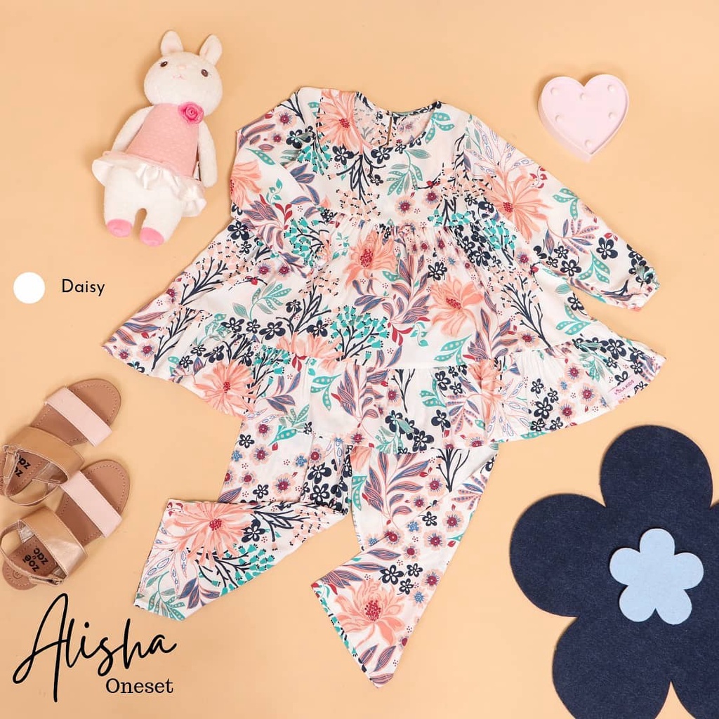 Setelan Tunik Anak - Alissa One Set By Viola - Size S