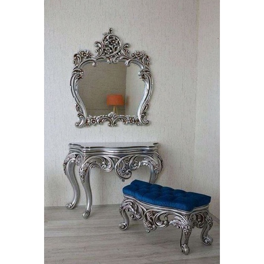 meja rias mewah tolet ukiran mewah