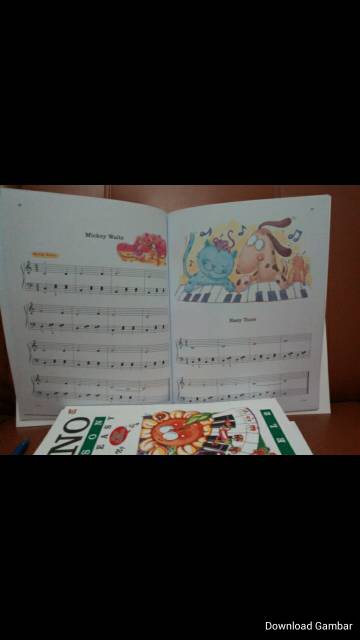 Piano Lesson 2 by Lina Ng Buku piano anak import