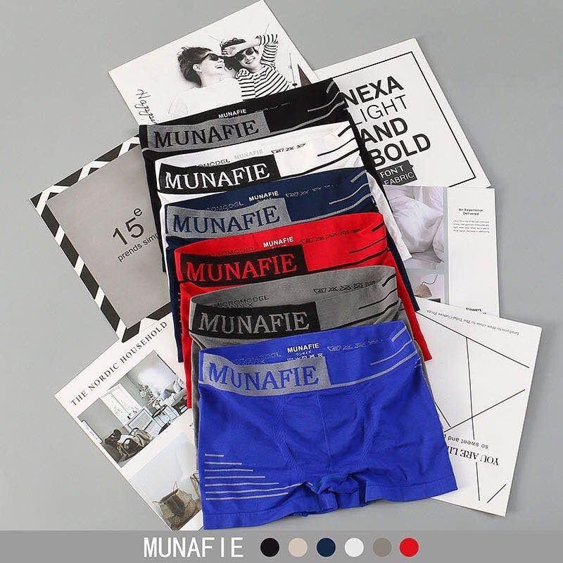[ LINGERIE MASTER ] - (C-29) BOXER Pria munafie Kolor CD Celana Dalam Underwear Man Daleman Cowok-C-29 Biru Muda