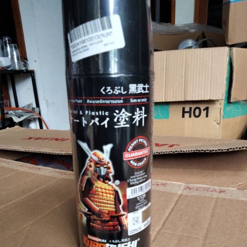 samurai paint clear 128