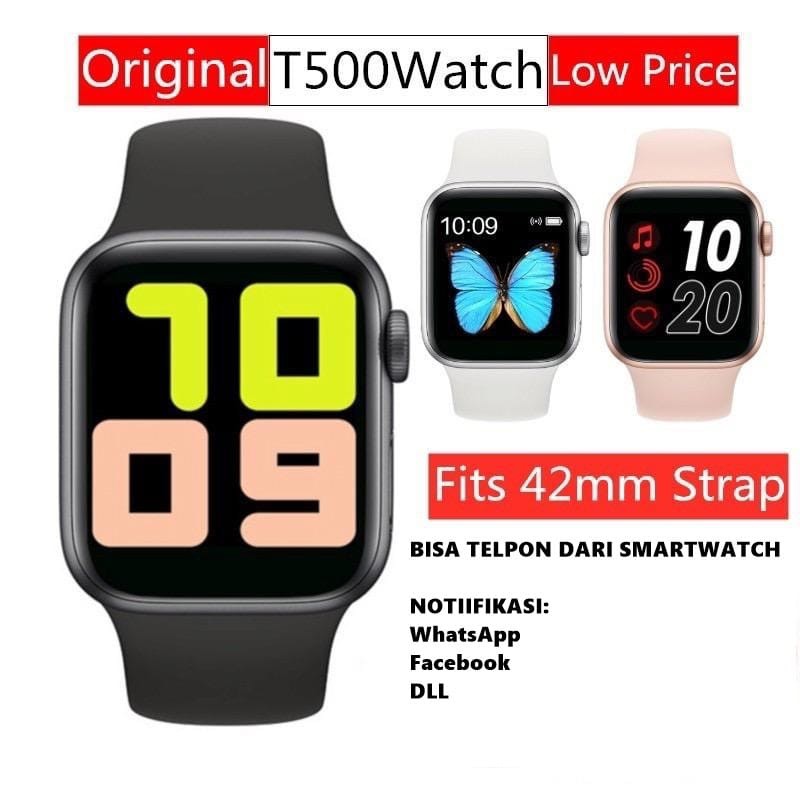 Promo [COD] Jam ORIGINAL Smartwatch T500 T55 For ANDROID &amp; IOS