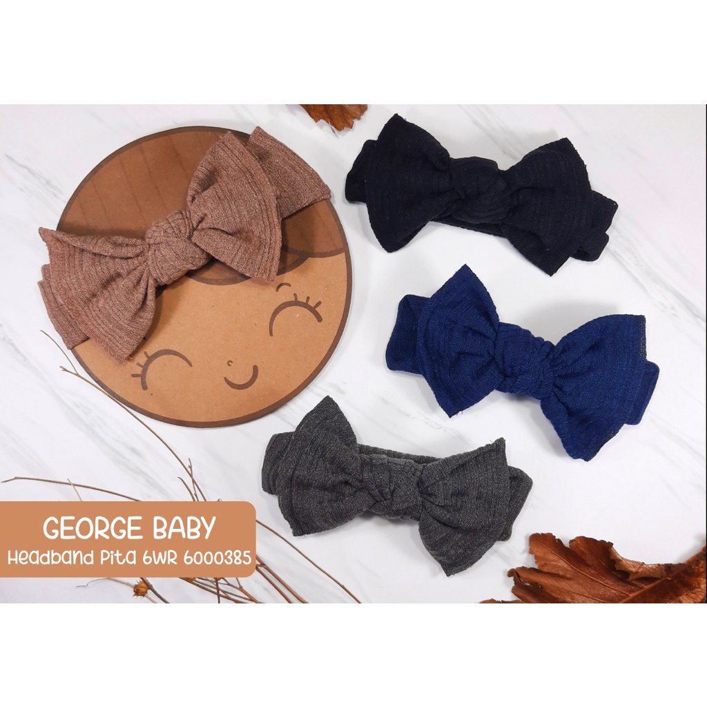 George Baby Headband Bandana Pita