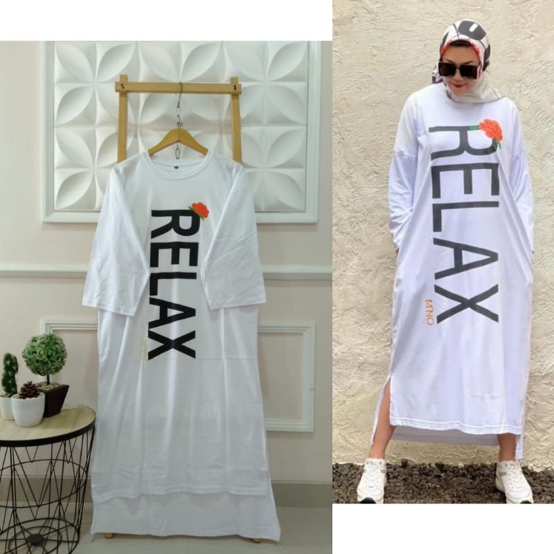 Tunik Ala Shabira//Atasan Kaos Mood