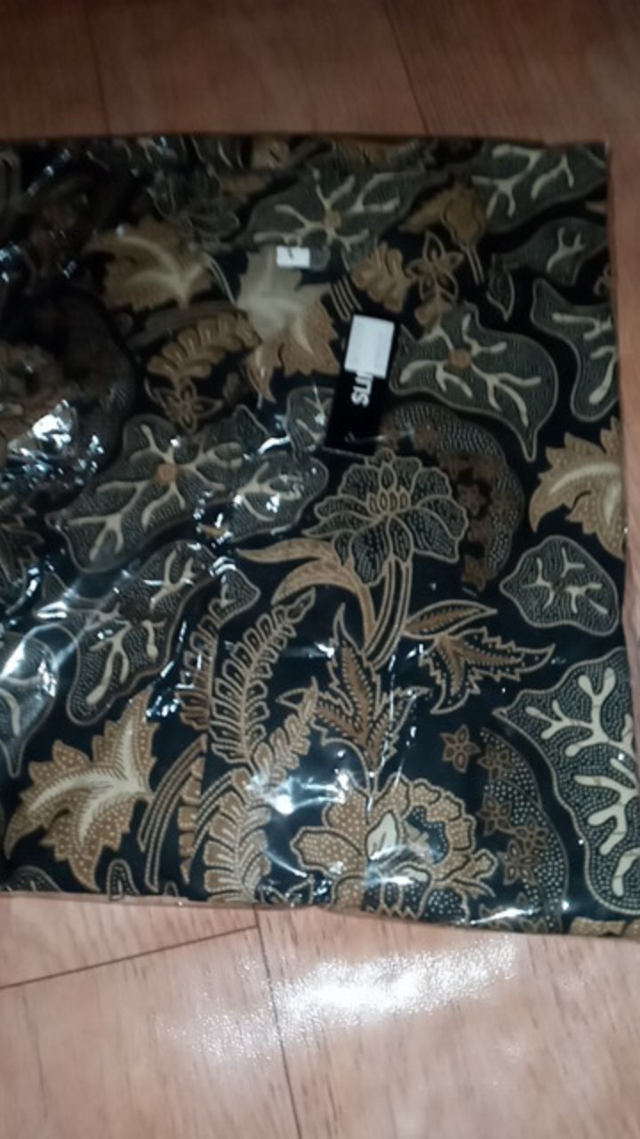 Batik Pria Lengan Panjang Slim Fit Kemeja Batik Pria Premium