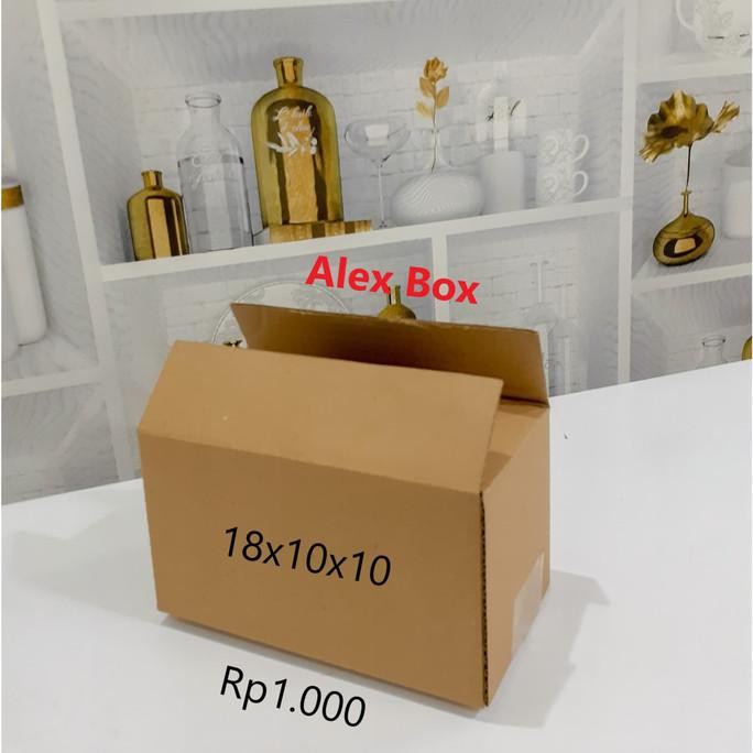 

Kardus Karton Box , Uk. 18X10X10 Cm.........
