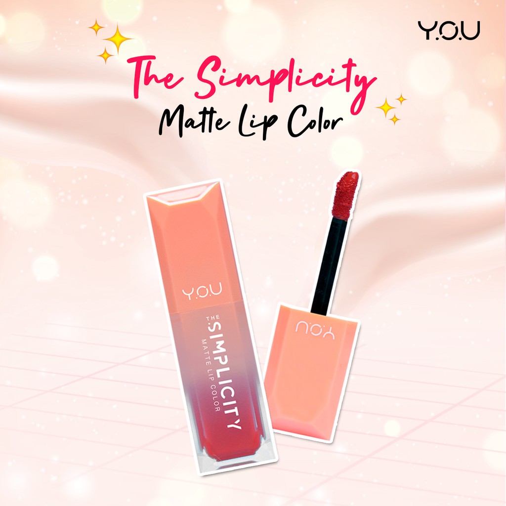 YOU THE SIMPLICITY MATTE LIP COLOR LIP CREAM