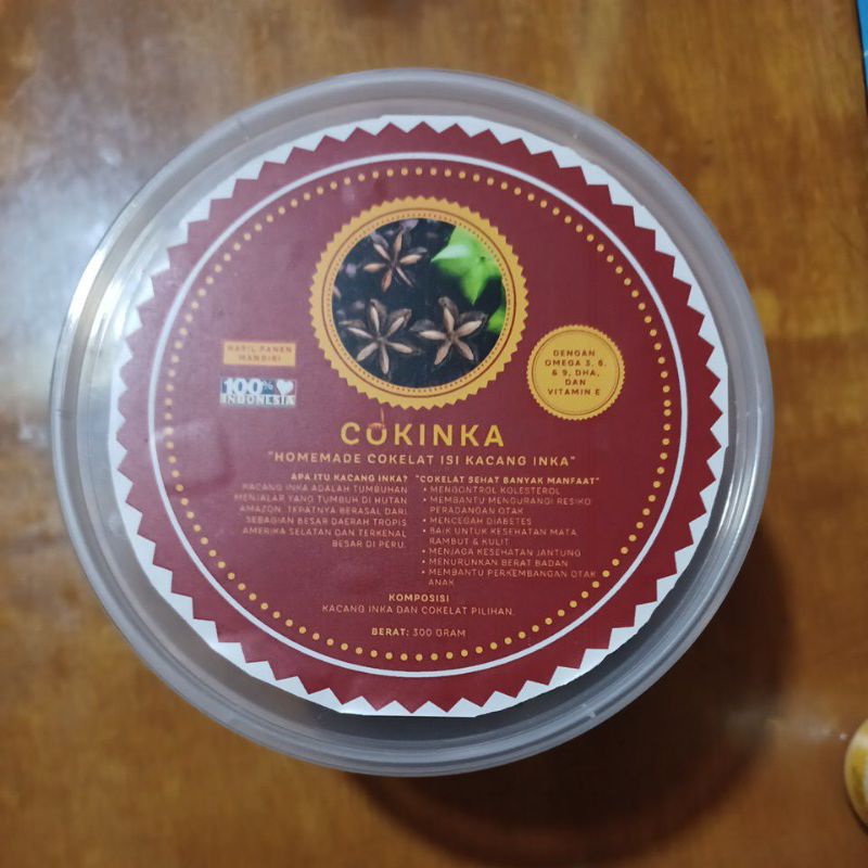 

Cokelat Kacang Inka COKINKA | Boelly Food | Cokelat Sehat Sacha Ichi