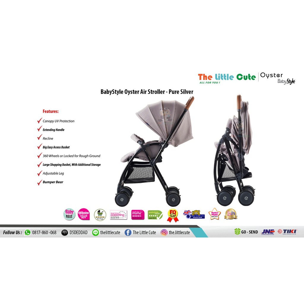 harga stroller oyster 3