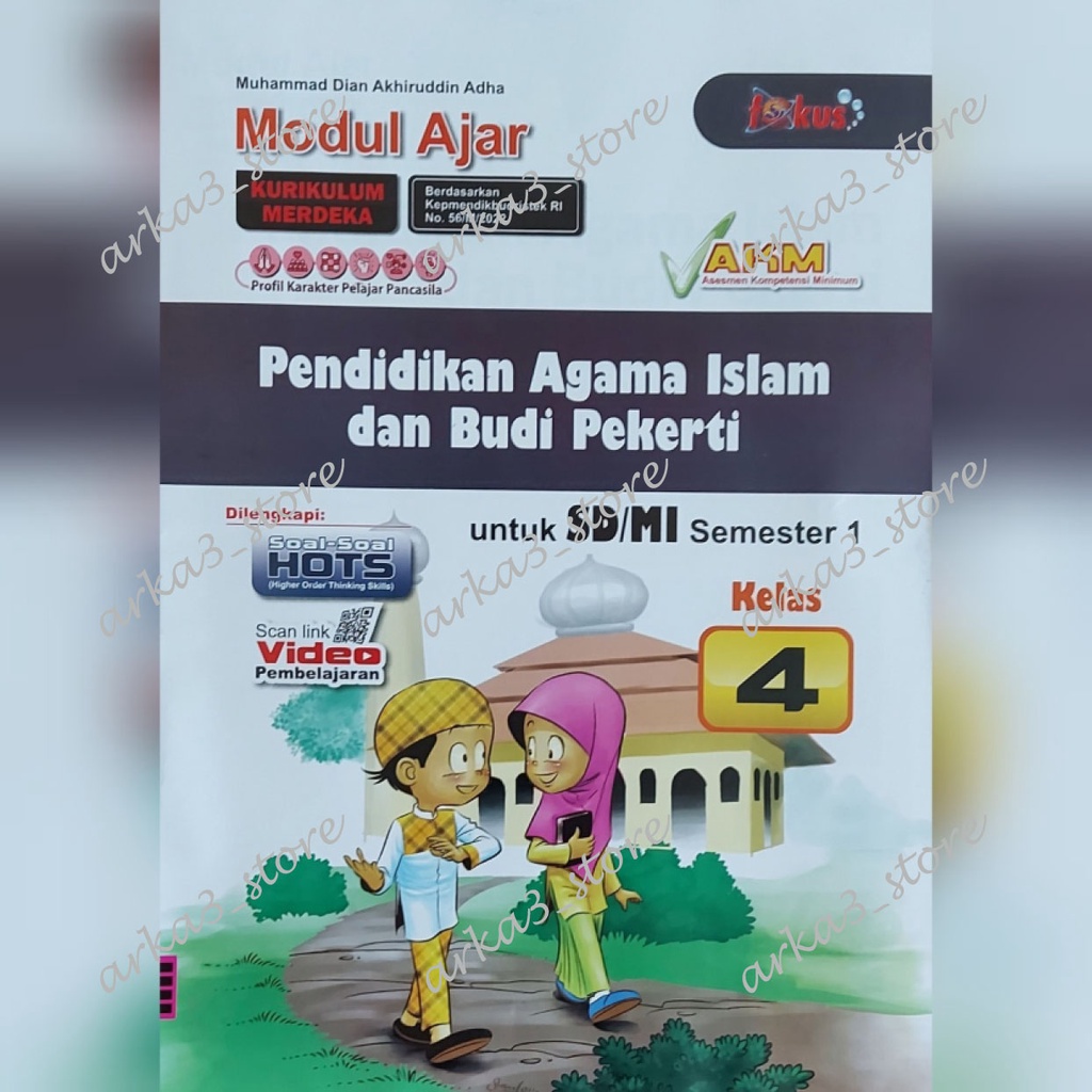 LKS Fokus Kurikulum Merdeka PAI & Budi Pekerti SD/MI Kls 4 Semester 1