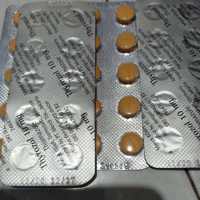 Jual Jual Thyrozol 10mg Thiamazole Indonesia Shopee Indonesia