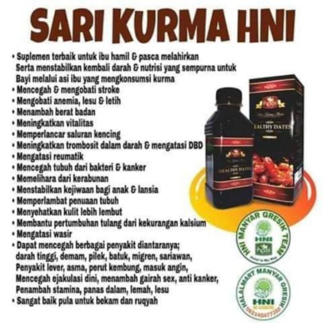 

Madu sari kurma
