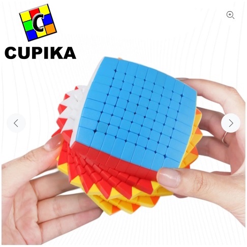 Rubik 8x8 SHENGSHOU Original MY YJ Moyu 8x8x8 Speed Stickerless